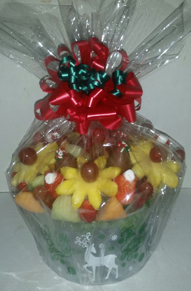 Holiday Custom Easy Pickins With Chocolate Strawberries